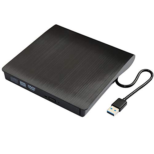 Actpe USB 3.0/Type-C スリム 外付け DVD RW CDライター ドライブ バーナー リーダー プレーヤー 光学ドライブ ノートパソコン PC用