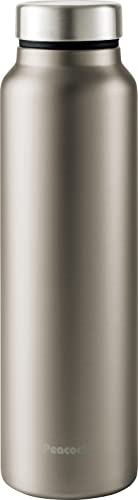 ピーコック 水筒 ステンレス ボトル スクリューマグボトル (軽量タイプ) 保温 保冷 800ml マットクリア AKY-80 MC